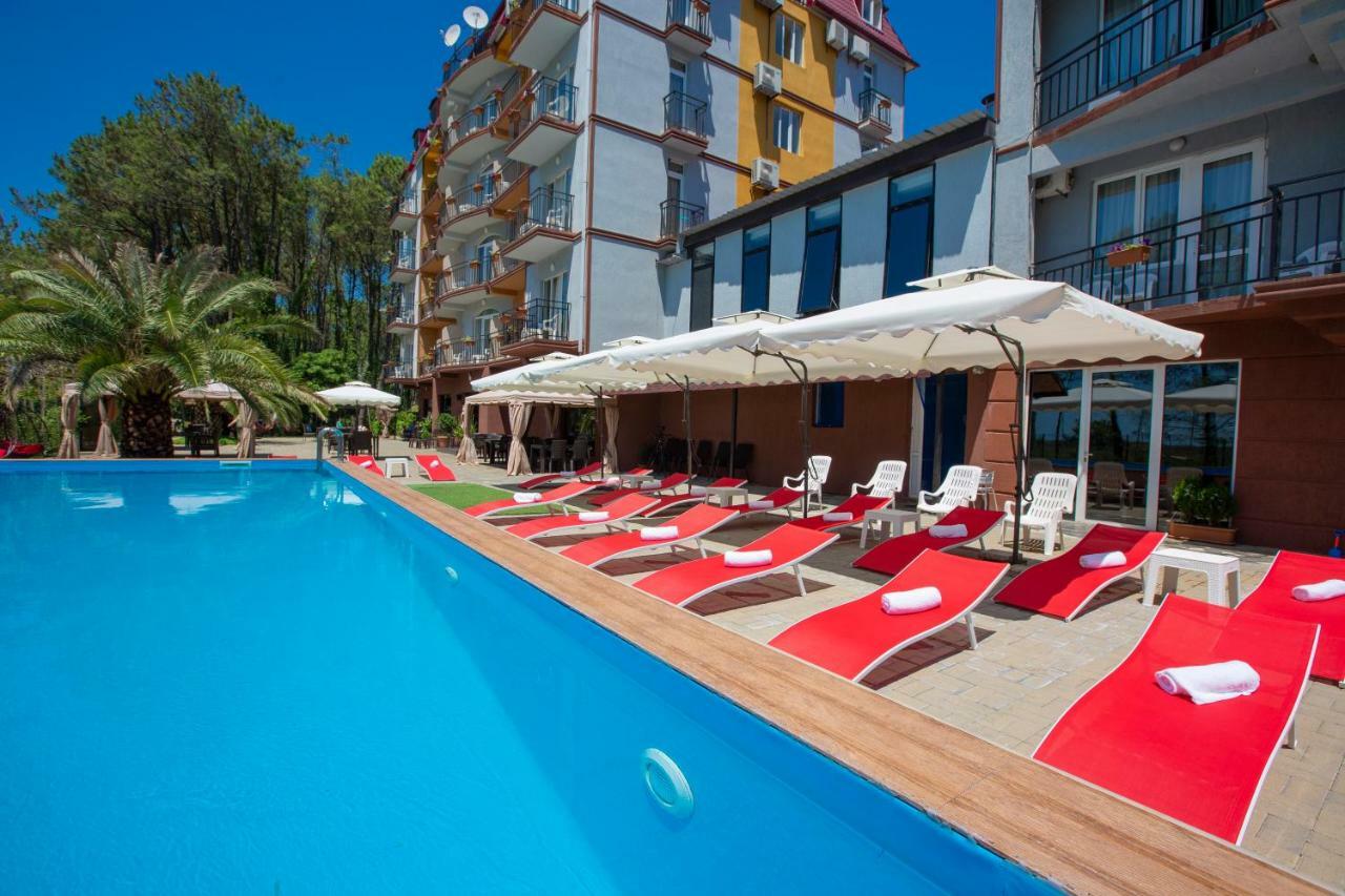 Iveria Elli Hotel Shekhvetili Bagian luar foto
